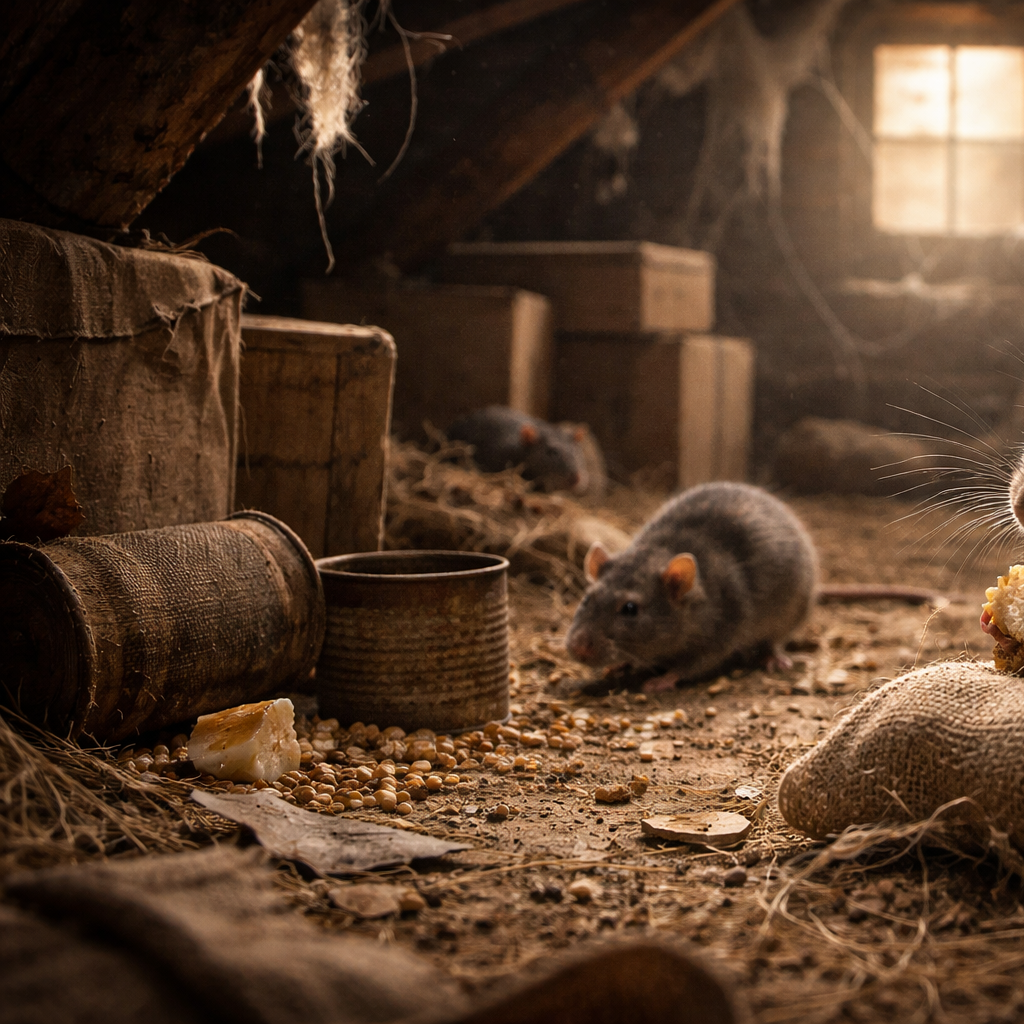 bruits dans le grenier