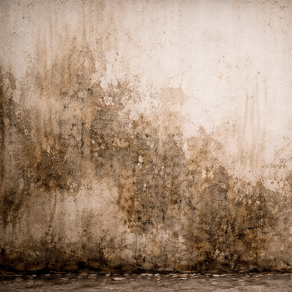 Murs tachés ou humides