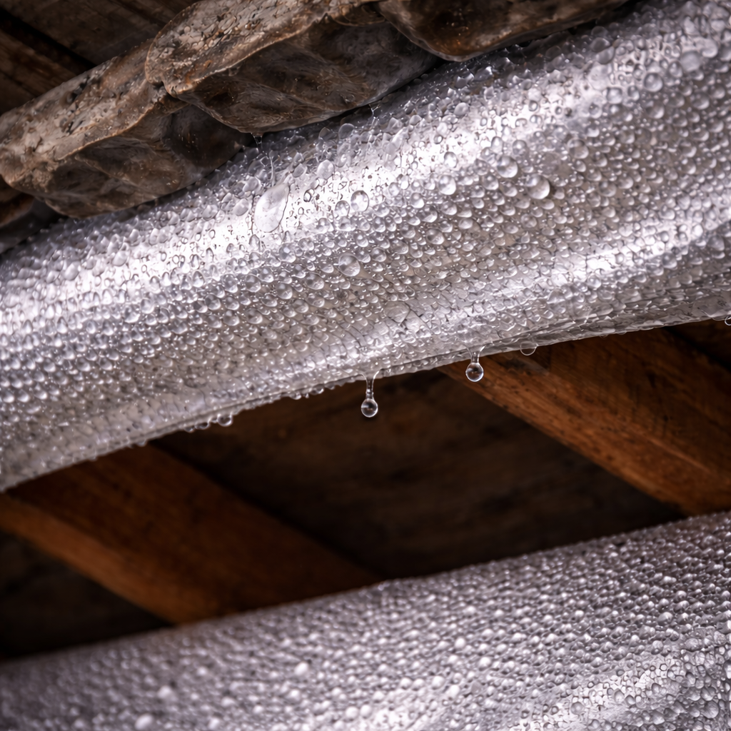 Condensation sous toiture