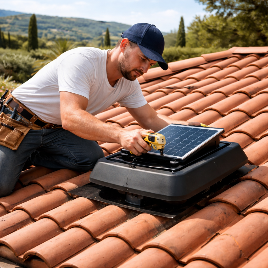 installation d’un extracteur d’air TechSolar