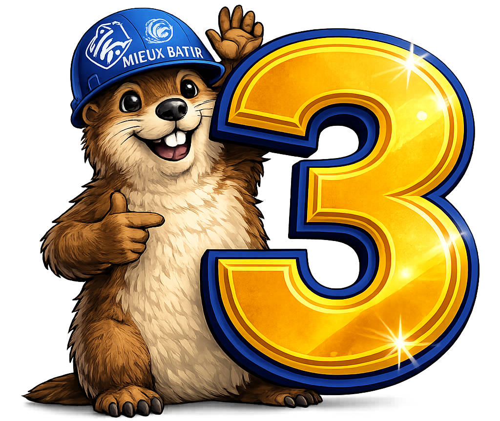 Mascotte Mieux batir 3