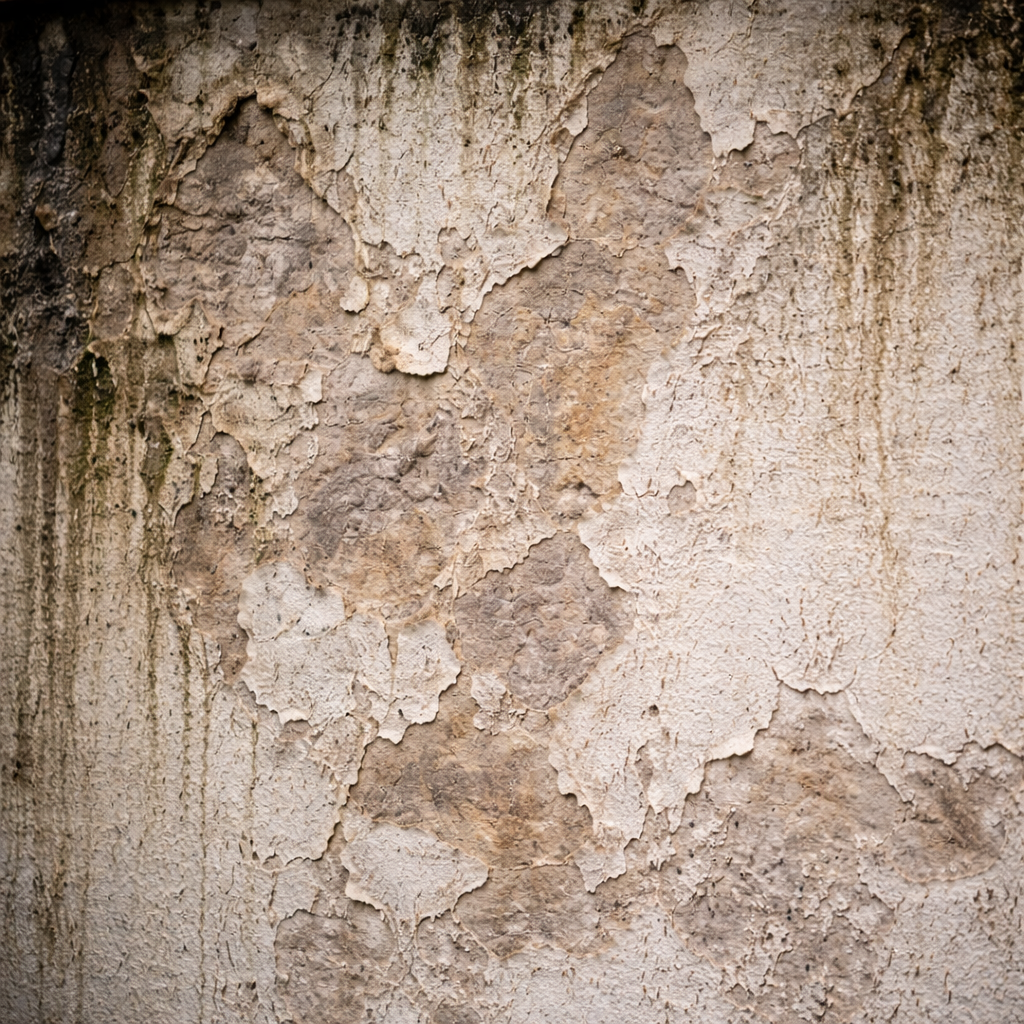 façade exposée aux intempéries