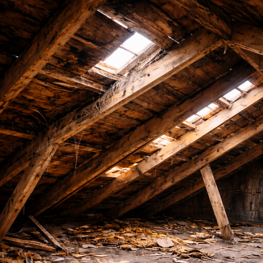 charpente à rénover