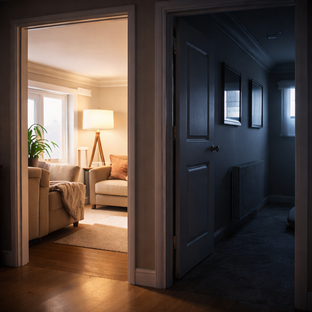 Différences de température entre les pièces