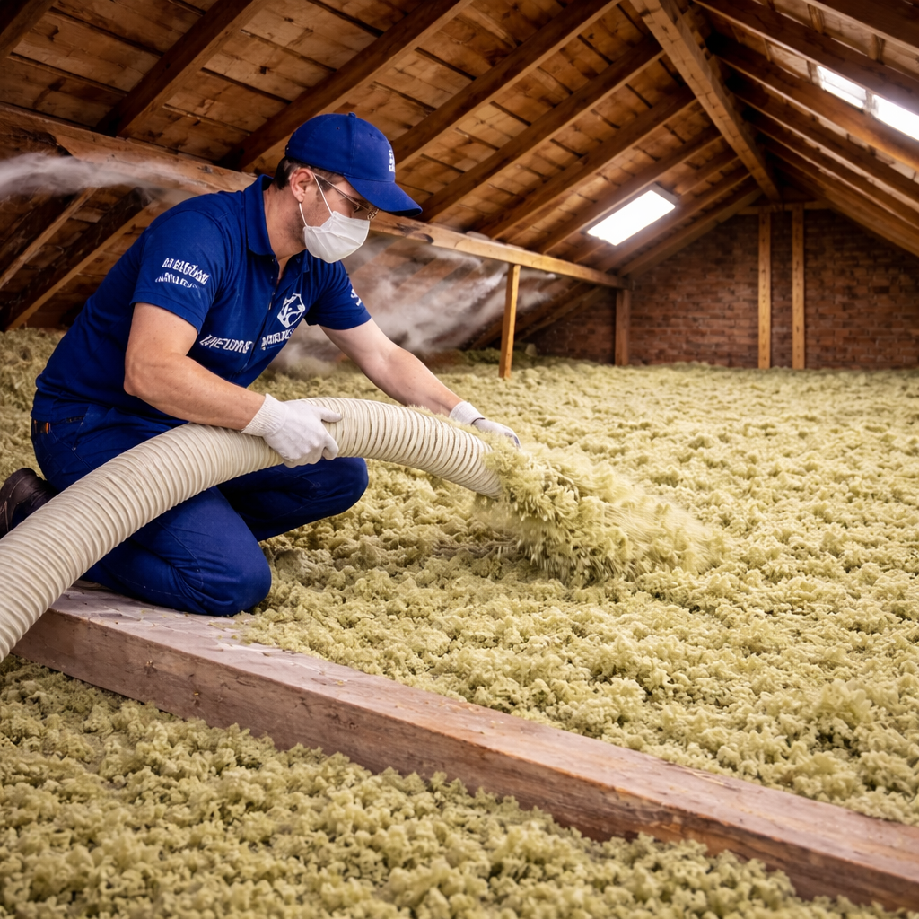 soufflage laine de roche