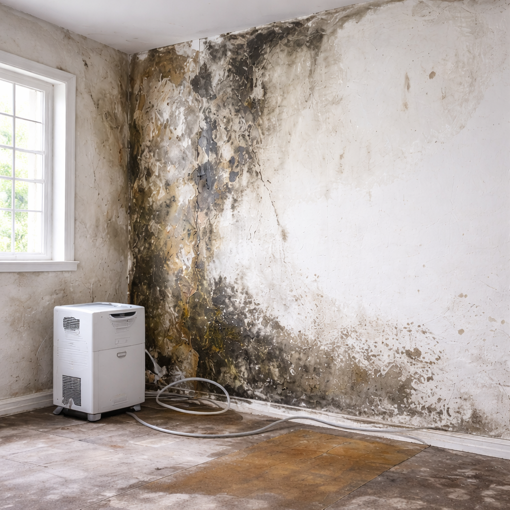 Rénovation après traitement humidité