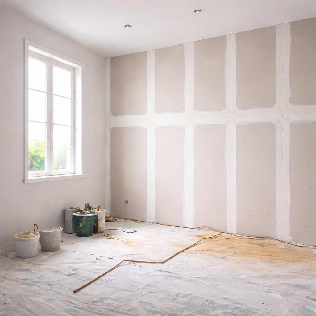 Travaux d’isolation intérieure finalisés