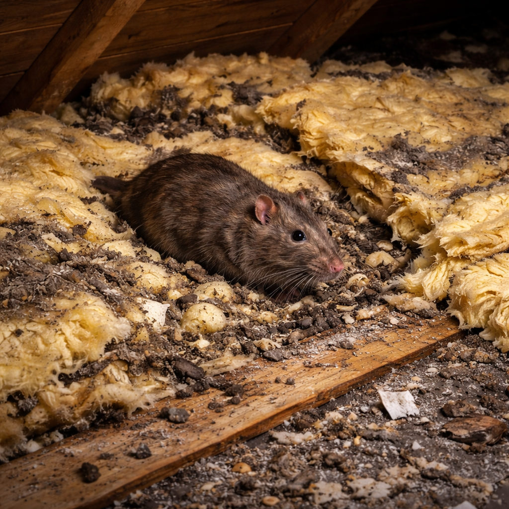 Dégradation de l’isolation des combles