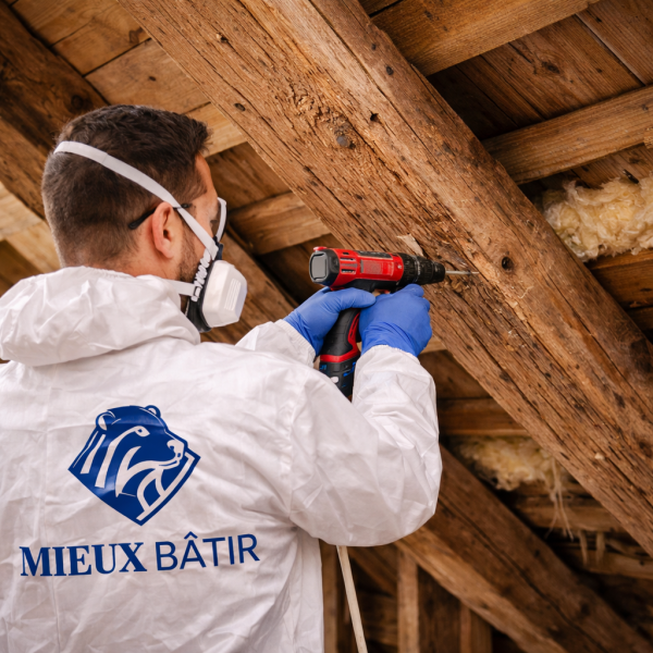 Perçage maîtrisé des poutres