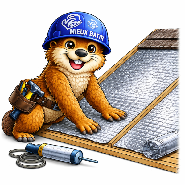 mascotte application du traitement thermo-réflectif