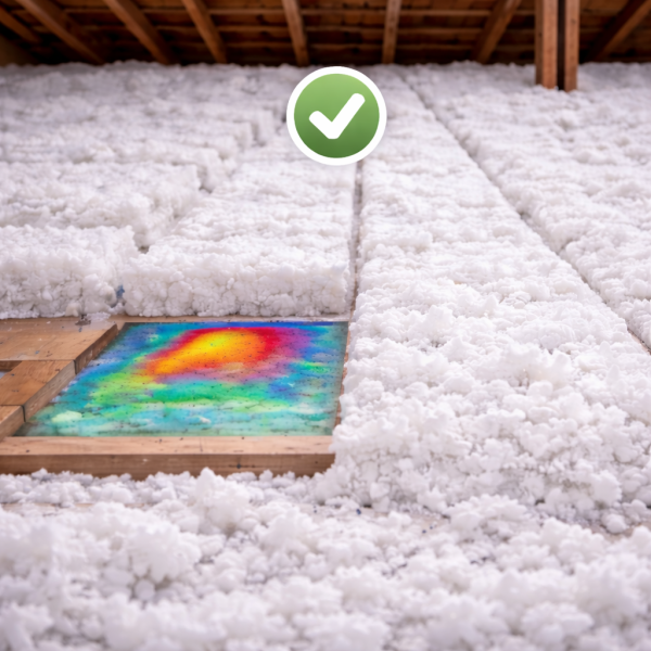 Absence de pont thermique