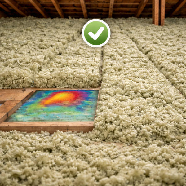 Absence de pont thermique