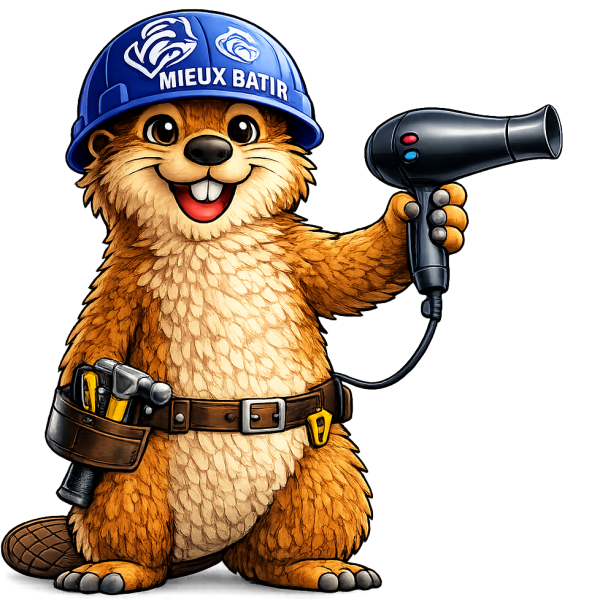 mascotte assèchement mur