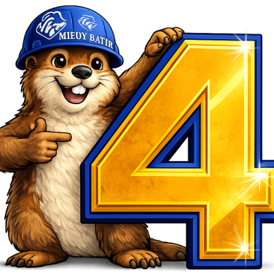 Mascotte Mieux batir 4